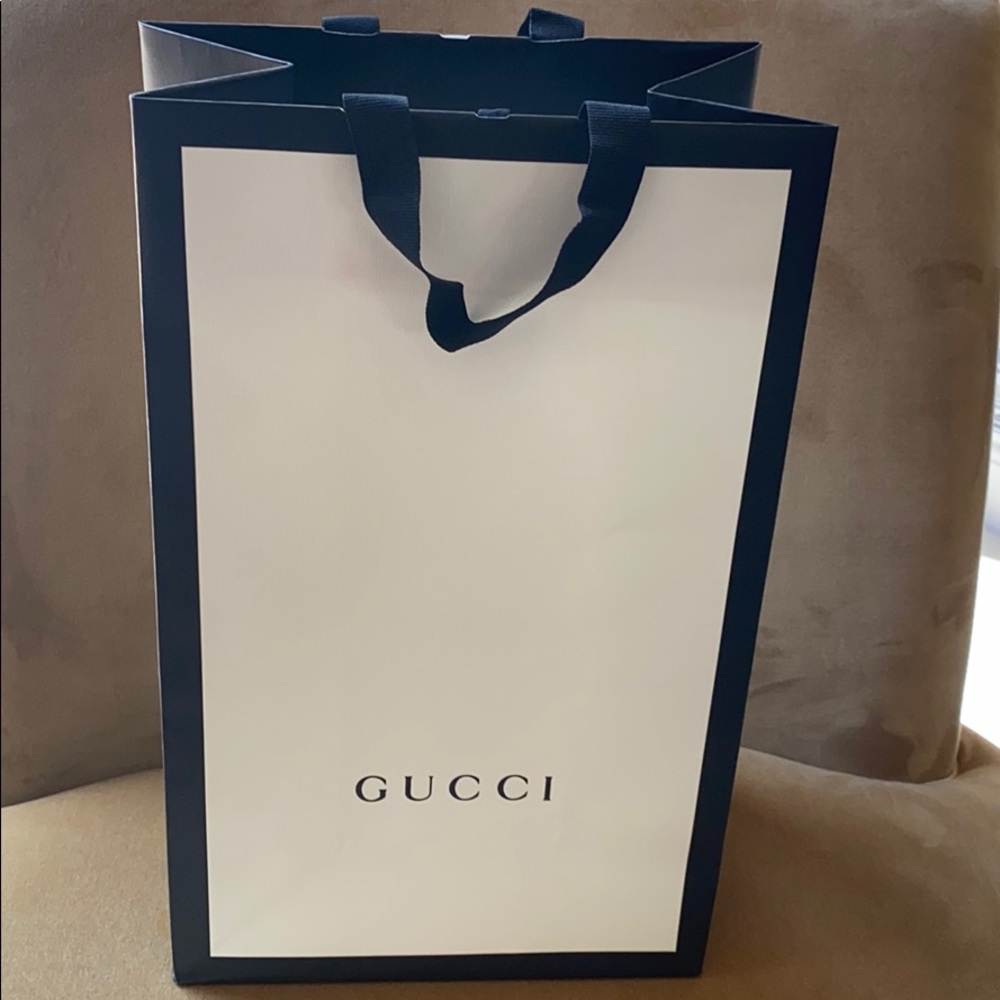Gucci paper bag
